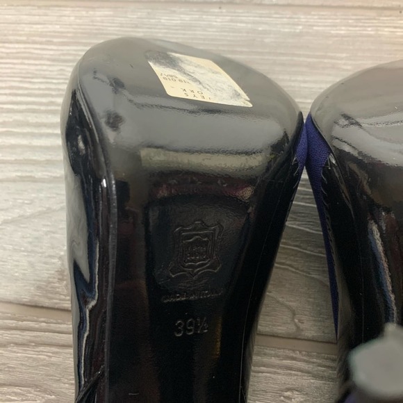 Pierre Hardy patent neoprene peep toe heels bootie 39.5 - Picture 3 of 9